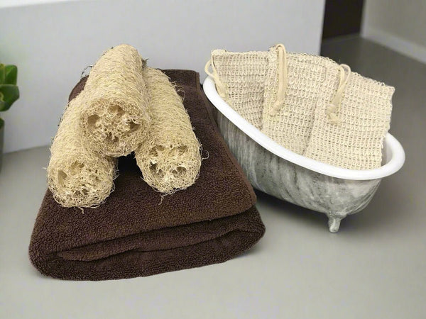 Loofah Sponges & Sisal Bags