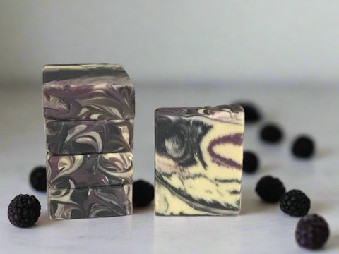 Black Raspberry Vanilla Coconut Milk Soap