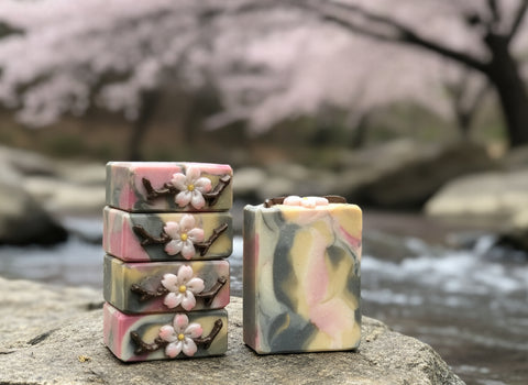 Japanese Cherry Blossom Tallow Soap